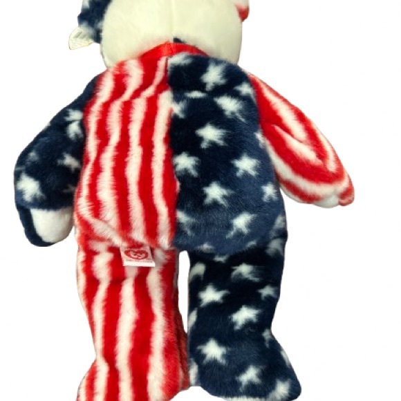 90s Political Americana Spangle Beanie Buddies Righty Teenie beanies Bundle - Picture 3 of 10